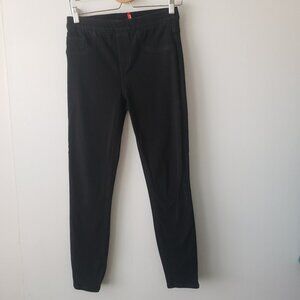 spanx jean-ish ankle leggings black size M